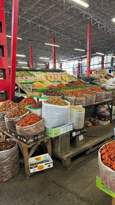 точка аренда: Ошском рынке Сдаем прилавкидля продажи продуктов Сухофрукты овощи