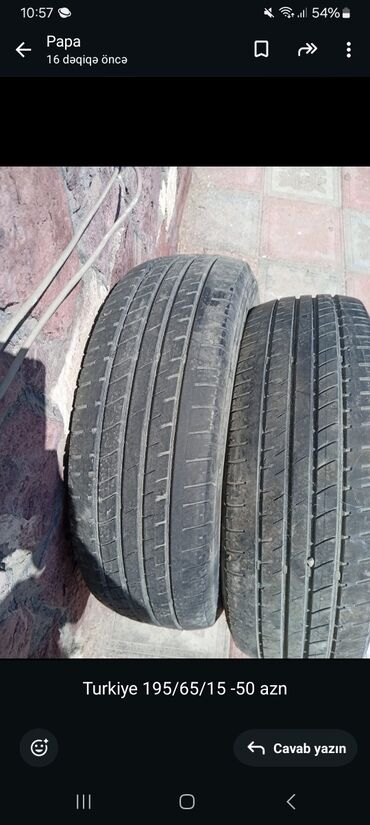 запчасти honda cr v кпп: Masin tekeridi turkiye 195/65/15 Islenmisdi.qiymet 50mn ikisi birlikde