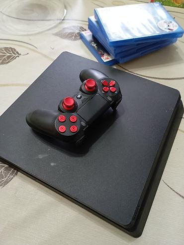 iphone bazar: Продаю PS 4 slim 500гб. в комплекте один оригинальный джостик — 2