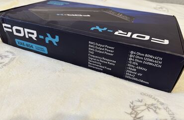 Səs gücləndiriciləri: FOR-X XAE-804 for-x xae-804 bass modulyator monoblok Mehsul heccc — 14