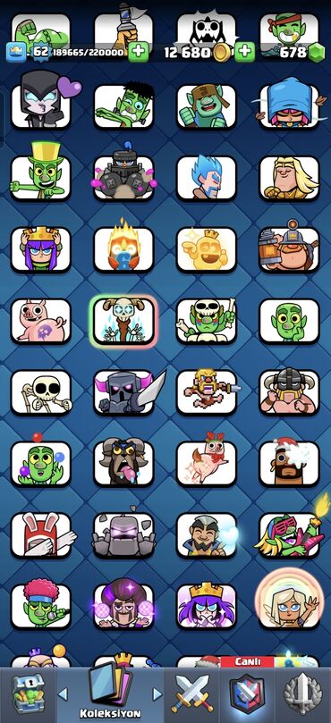 Digər: Clash Royale oyun hesabı Şəkillərdə demək olar hər şey göstərilib — 19