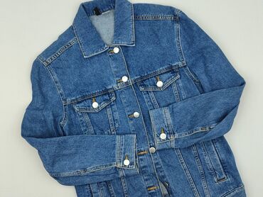kurtka bejsbolówka tommy hilfiger: H&M Divided, Kurtka jeansowa damska, rozmiar 2XS
