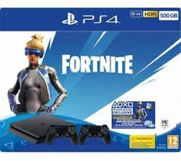 PS4 (Sony PlayStation 4): Продаётся практически новая PS4 Slim 512 GB Fortnite Neo Bundle