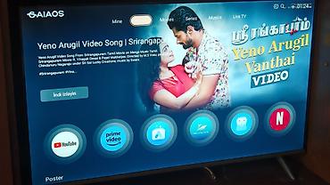 netis internet: AIAOS əməliyyat sistemi ilə smart televizor Xüsusiyyətlər: - AIAOS — 3