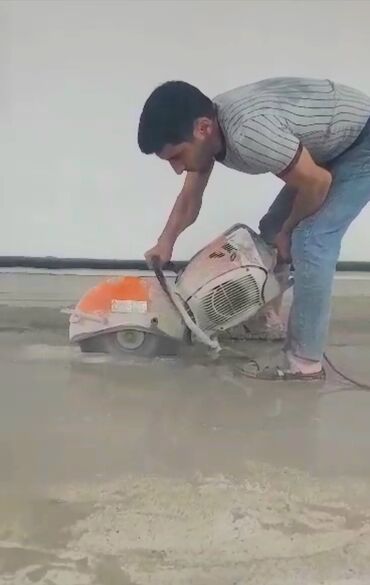 Beton işləri: Beton kesimi beton deşimi beton kesen beton deşen beton kəsimi armatur — 3