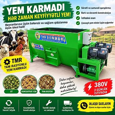 TMR Tam Rasyonlu Yem Karması Heyvanlarınız üçün balanslı və sağlam lalafo.az -da TMR Tam Rasyonlu Yem Karması Heyvanlarınız üçün balanslı və sağlam