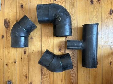 plastic qapi: HDPE boru fitinqləri dəsti Təsvir: - Material: yüksək sıxlıqlı