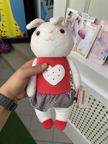 little red dress купить: Мягкая игрушка — зайка в платьице - Материал: плюш/текстиль, приятный — 1