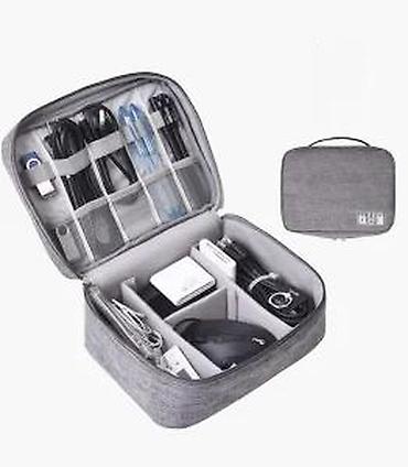 Druga oprema za računare i laptopove: PUTNA TORBA ZA KABLOVE I PUNJACE NOVA TORBICA ORGANIZER TOP | Cene — 18