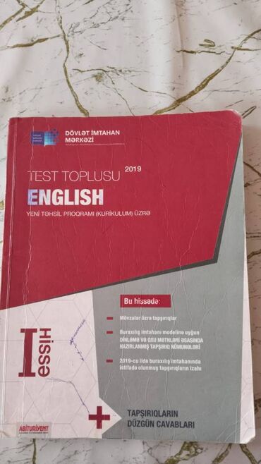 biologiya test toplusu pdf 2023: Inglis dili test toplusu