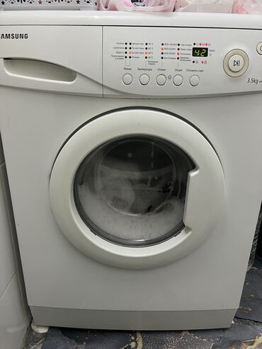 мастера по ремонту стиральных машин: Стиральная машина Samsung, Б/у, Автомат, До 5 кг