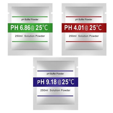 ароматизатор для дома: Ph метр
Порошки для калибровке ph метра