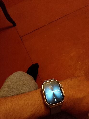 apple ekran: Новый, Смарт часы, Apple, Аnti-lost, цвет - Серебристый