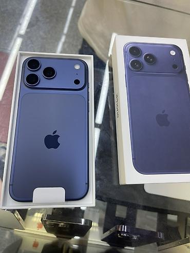 IPhone 17 Pro Max, Б/у, 256 ГБ, Синий, Коробка, 100 % at lalafo.kg IPhone 17 Pro Max, Б/у, 256 ГБ, Синий, Коробка, 100 %
