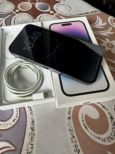 Apple iPhone: IPhone 14 Pro, Deep Purple, Face ID — 6
