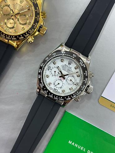 takı: Yeni, Qol saatı, Rolex, rəng - Qızılı — 10