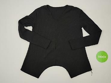 czarny sweter oversize: Sweter damski, rozmiar S — 2