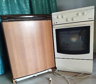 Техника и электроника: Духовой шкаф Gorenje и компактный холодильник (встраиваемый формат) — 1