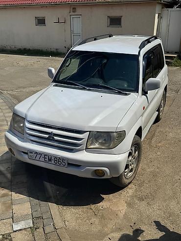 təkər olculəri: Mitsubishi Pajero Pinin: 1.8 l | Ofrouder/SUV — 6