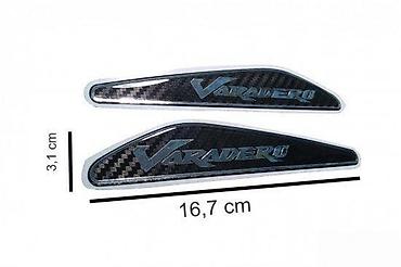 car bluetooth adapter: HONDA VARADERO- Carbon stikeri za kofer- 189 📌 Opis: Samolepljivi — 1
