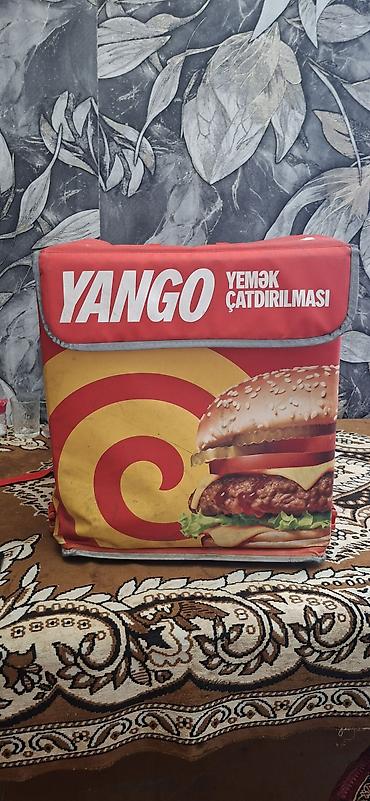 usta cantasi: Yango Yemək Çatdırılması üçün termal çanta - Ölçü: iri həcmli — 4