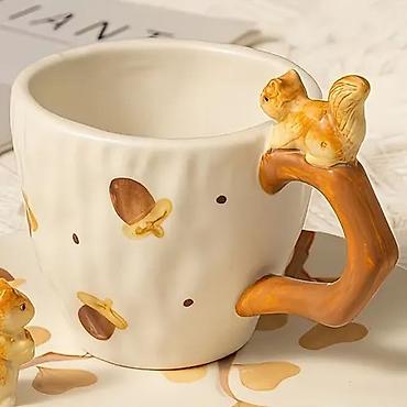 Столы для кормления: Sincabli keramik fincan və nelbeki dəsti. - Material: yüksək — 1
