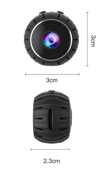 simsiz wifi: Mini kamera ☑️Çatdırılma ödənişsiz ☑️Qoşulma ödənişsiz ✅Mini tam