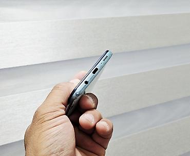 note 2: Samsung Galaxy A71, Б/у, 128 ГБ, цвет - Синий, 2 SIM, 1 SIM — 10