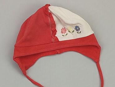 czapka biało czerwona: Hat, condition - Good