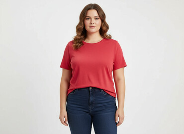 t shirty oversize basic: Cherokee, Women`s T-shirt, size 4XL