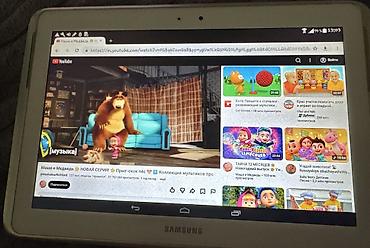 samsung tablet: Планшет, Samsung, память 16 ГБ, 10" - 11", Wi-Fi, Б/у, Классический цвет - Белый — 3