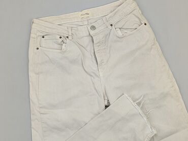 spodnie jeans w kwiaty: S (EU 36), condition - Good