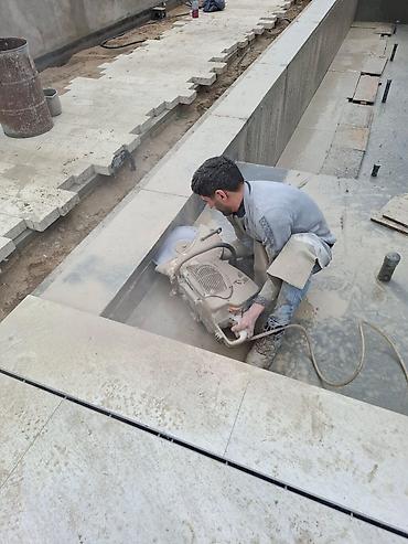 Beton işləri: Beton kəsimi və deşmə xidməti - Armaturlu beton, daş, kərpic və — 5