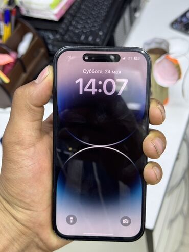 Apple iPhone: IPhone 14 Pro, 128 ГБ, Space Gray, Чехол, 86 %