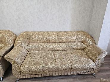 klassik divan: Klassik üslubda yumşaq mebel dəsti divan acilir kravat olur - — 3