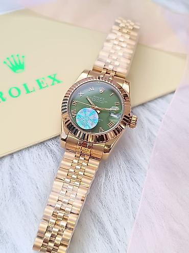 oyster saat: Yeni, Qol saatı, Rolex, rəng - Qızılı — 8