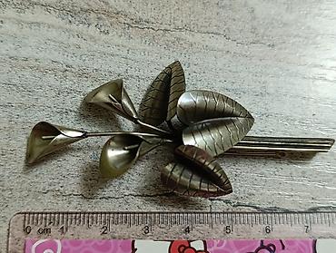 Броши: Продается 1. кольцо мельхиор со вставкой бирюза размер 17СССР 2 — 2