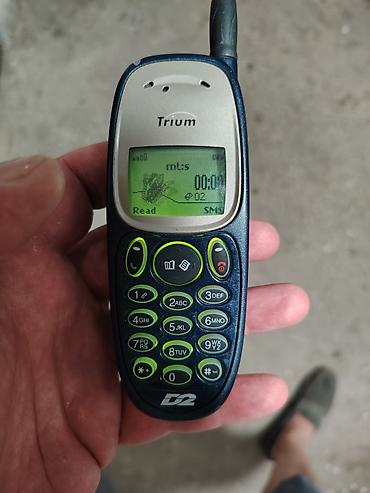 simens s10: Trium (Mitsubishi) retro mobilni telefon sa eksternom antenom — 6