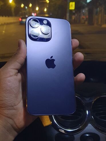 монитор бишкек: IPhone 14 Pro Max, Б/у, 128 ГБ, Deep Purple, Защитное стекло, 83 %