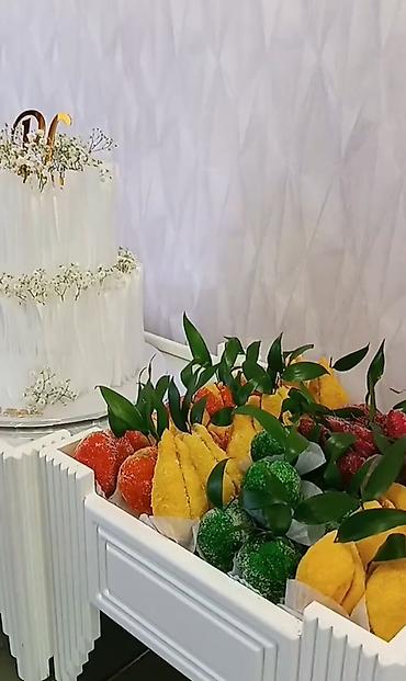 Tortlar: Fərdi dizayn tortlar - Tematik və mərasimlərə uyğun dizaynlar: nişan — 19