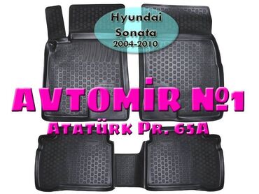 hyundai sonata monitor: Hyundai Sonata 2004-2010 ucun poliuretan ayaqaltilar 🚙🚒 Ünvana və