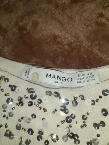 zenske kozne jakne beograd: Mango, M (EU 38), Silk, Single-colored, Plaid, Stars