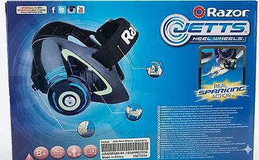 Roliklər: Amerikanın məşhur "Razor" brendinə məxsus Jetts Heel Wheels (daban — 2