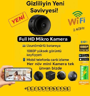 Видеокамеры: Mini Casus Kamera Full HD 1080p mini casus kamera gecə versiyası