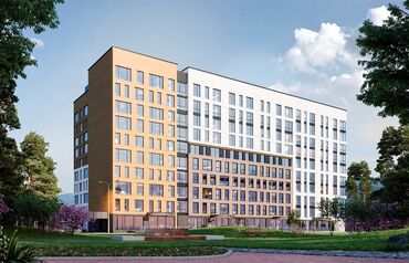 1 комнатная квартира в джале: 1 комната, 38 м², Элитка, 9 этаж, ПСО (под самоотделку)
