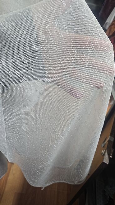 Pərdə və tüllər: Yeni, Pambıq Tül, Pulsuz çatdırılma — 14