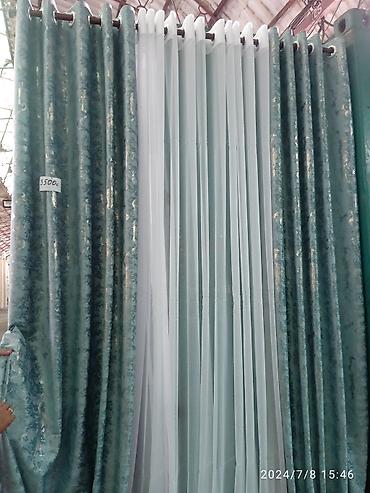 Шторы и занавески: Комплект штор, С тюлем в комплекте, Изготовление на заказ, Новый, Для балкона, Для беседки, Для зала — 19