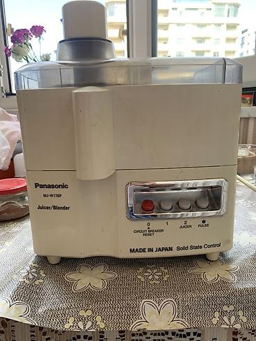 Panasonic MJ-W176P şirəçəkən/blender kombaynı - İstehsal yeri lalafo.az -da Panasonic MJ-W176P şirəçəkən/blender kombaynı - İstehsal yeri