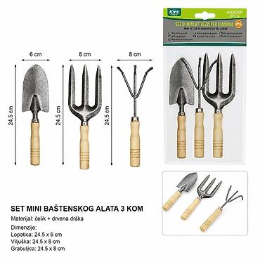 KMT Mini baštenski mali set 501793 Opis: Set malih ručnih baštenskih