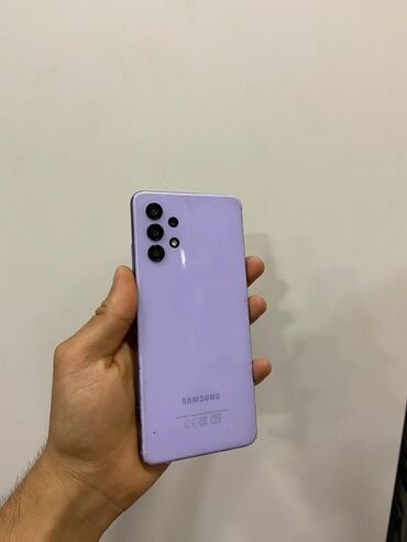 Samsung: Samsung Galaxy A32, rəng - Bənövşəyi, Barmaq izi